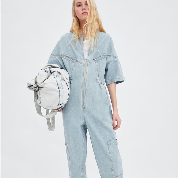 Zara Pants - Zara Denim Jumpsuit